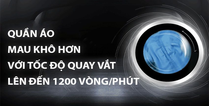 Máy giặt Inverter Ariston RSF82BAUS - Hàng chính hãng