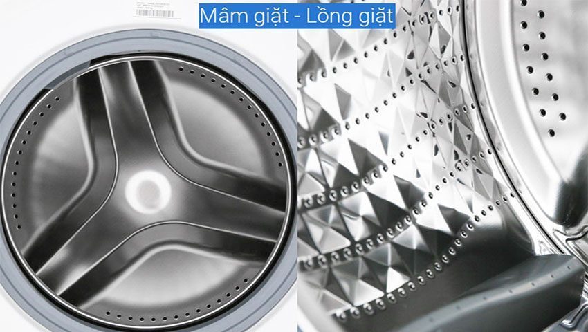 Máy giặt Inverter Ariston RSF82BAUS - Hàng chính hãng