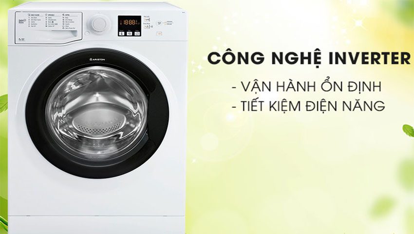 Máy giặt Inverter Ariston RSF82BAUS - Hàng chính hãng
