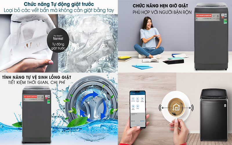 Máy giặt Inverter LG TH2113SSAK