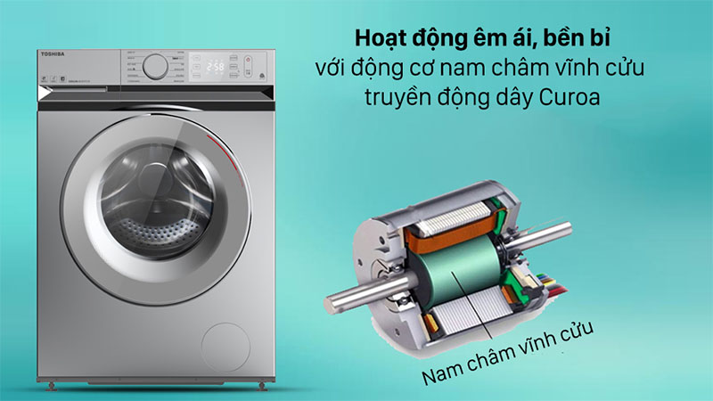 Máy giặt Inverter Toshiba TW-BL115A2V(SS) - Hàng chính hãng