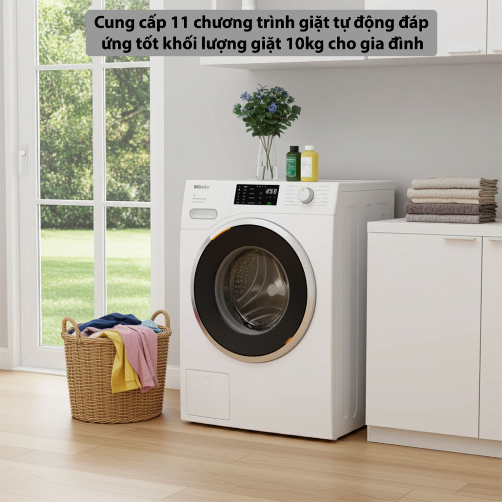 Máy giặt Miele 10 kg WWK360 WCS PWash - Hàng chính hãng