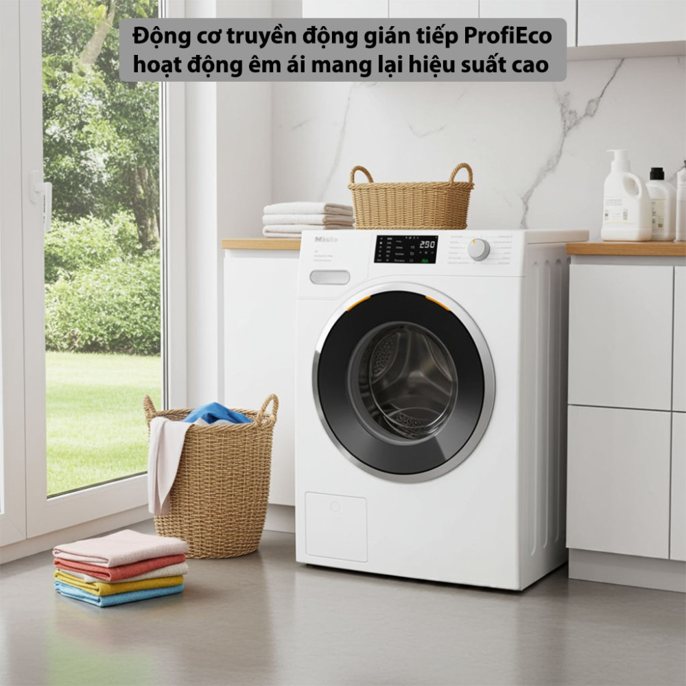 Máy giặt Miele 10 kg WWK360 WCS PWash - Hàng chính hãng