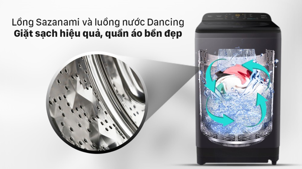 Máy giặt Panasonic 10Kg NA-F100A9DRV - Hàng chính hãng