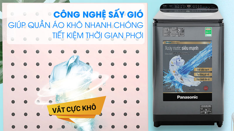Máy giặt Panasonic Inverter 10.5 Kg NA-FD10AR1BV - Hàng chính hãng