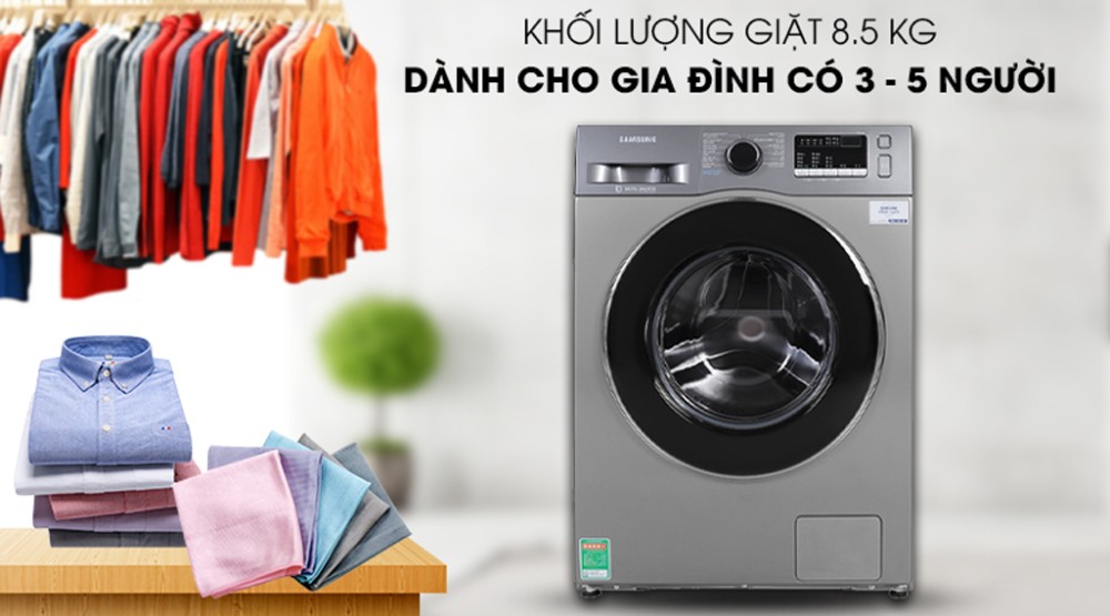 Máy giặt Samsung inverter 8.5 kg WW85J42G0BX - Hàng chính hãng
