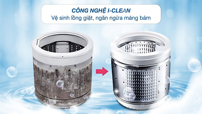 Tính năng vệ sinh lồng giặt của Máy giặt Toshiba AW-DM1100JV(MK)