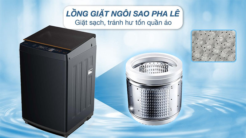 Thiết kế lồng giặt của Máy giặt Toshiba AW-DM1100JV(MK)