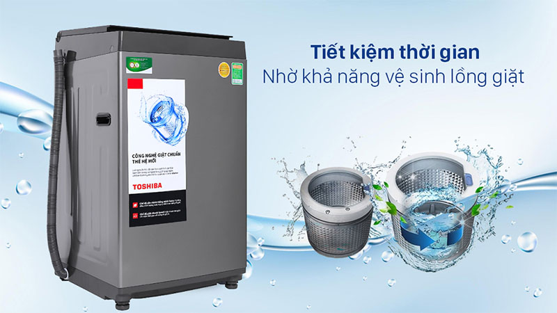 Máy giặt Toshiba AW-L805AV (SG) - Hàng chính hãng