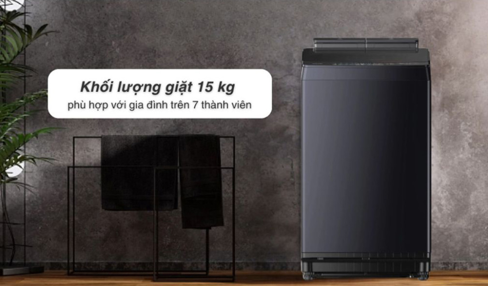  Tải trọng 15.0 kg, phù hợp gia đình đông người