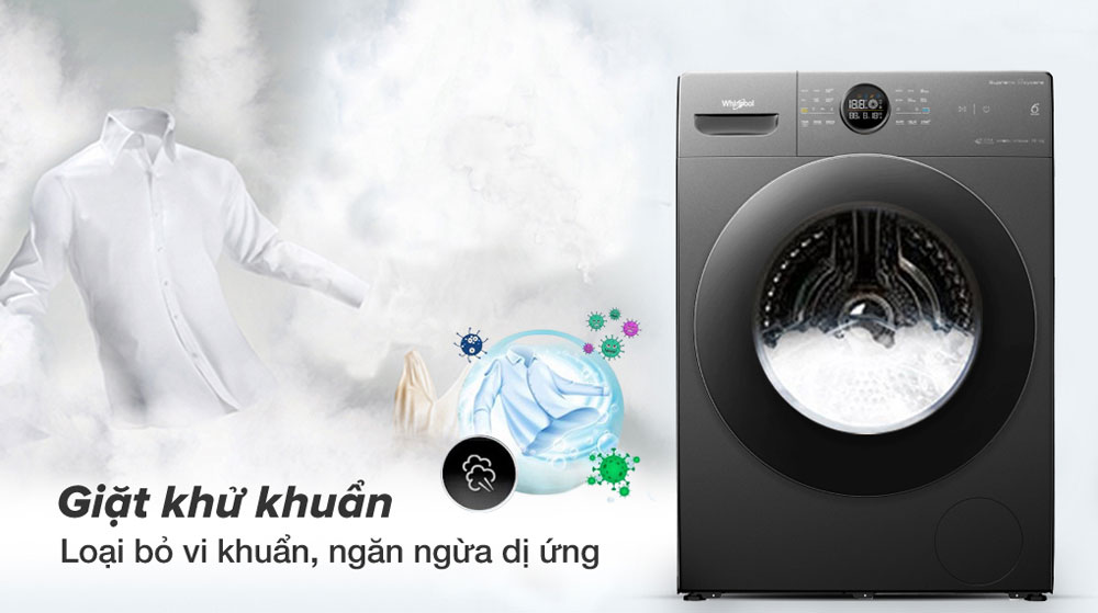 Máy giặt Whirlpool FWMD10502FG (10.5 kg) - Hàng chính hãng