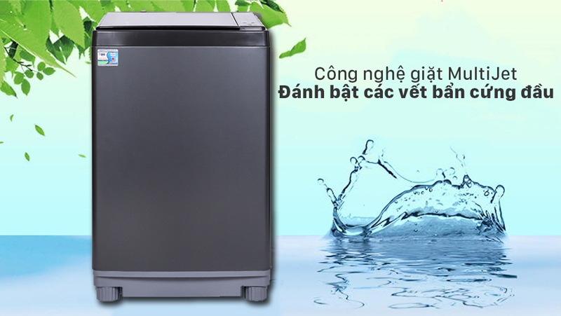 Máy giặt Aqua 12 kg AQW-FW120GT-BK  - Hàng chính hãng