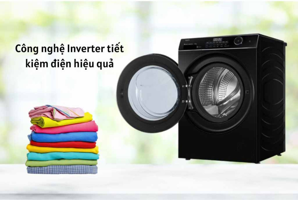 Máy giặt Aqua inverter 12 kg AW12-BP4959U1K(B) - Hàng chính hãng