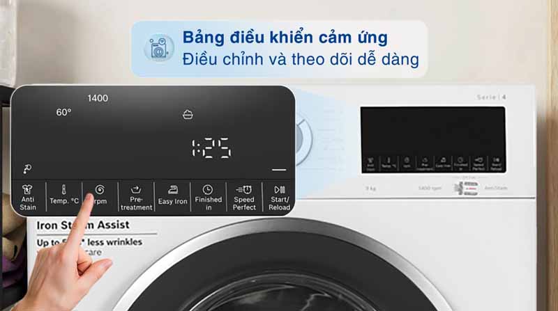 Máy giặt Bosch 9 kg WGA14400SG - Hàng chính hãng