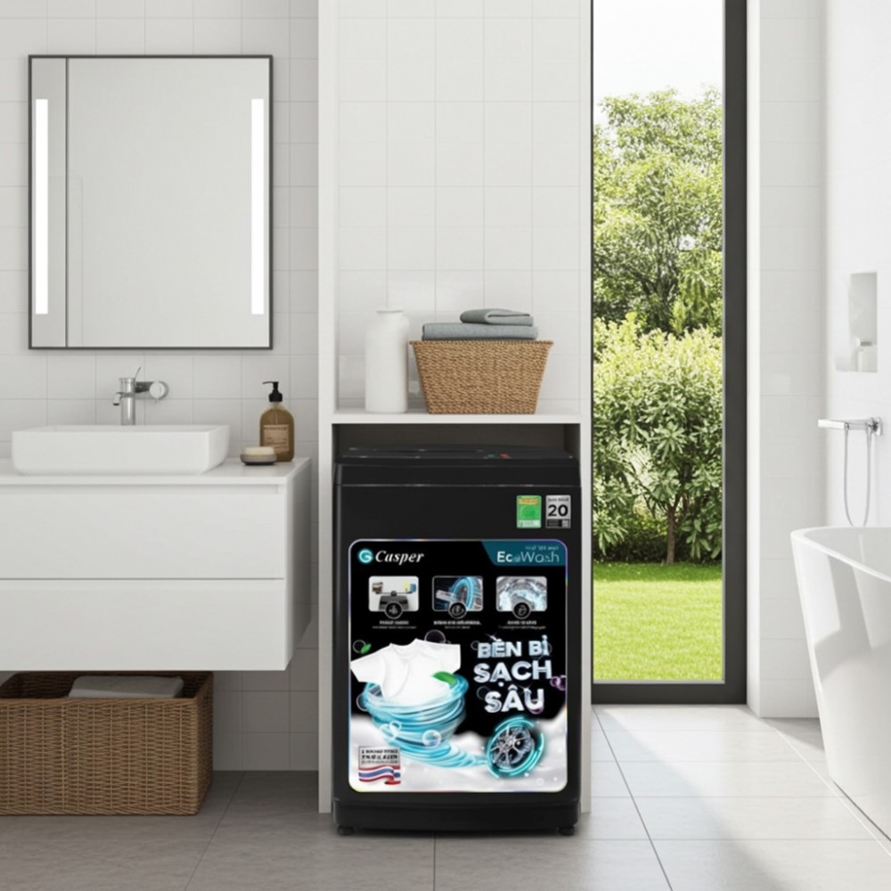Máy giặt Casper 10 kg WT-10NB3 - Hàng chính hãng