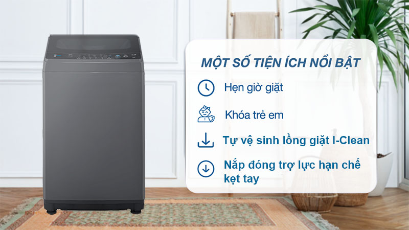 Tiện ích của Máy giặt cửa trên Funiki HWM-T695ABG