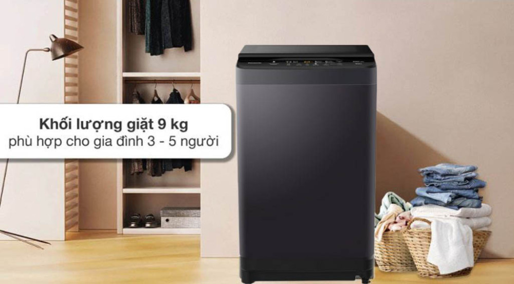 Máy giặt cửa trên Panasonic 9kg NA-F90S10BRV - Hàng chính hãng