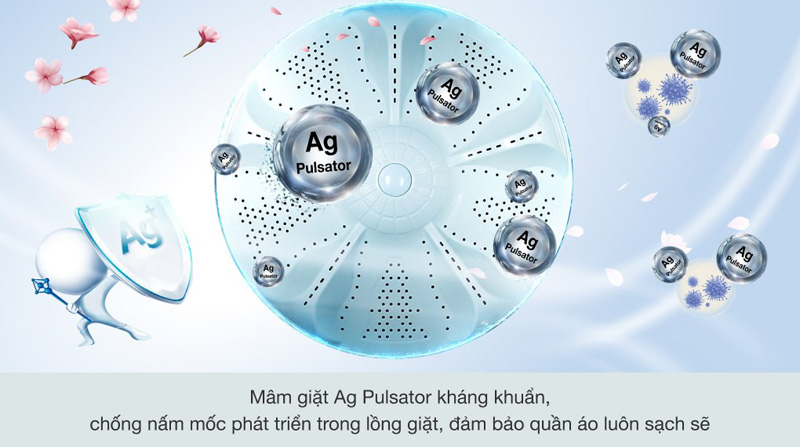 Máy giặt Panasonic 9 kg NA-F90A9BRV - Hàng chính hãng