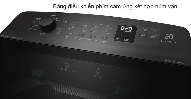 Máy giặt Electrolux Inverter EWT1474M7SA - Hàng chính hãng