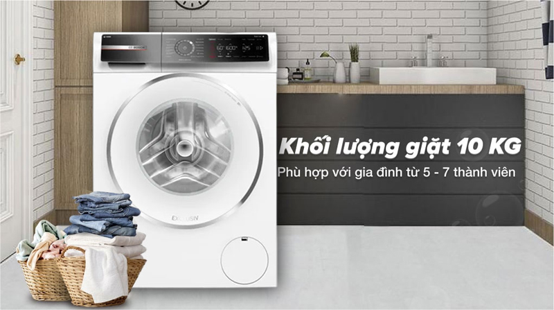 Máy giặt cửa trước Bosch WGB256A90 - Hàng chính hãng