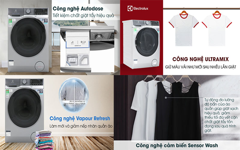 Máy giặt cửa trước Electrolux EWF1141SESA - Hàng chính hãng