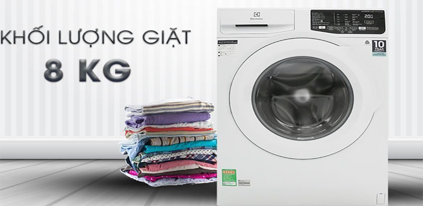 Máy giặt cửa trước Electrolux EWF8025EQWA - Hàng chính hãng