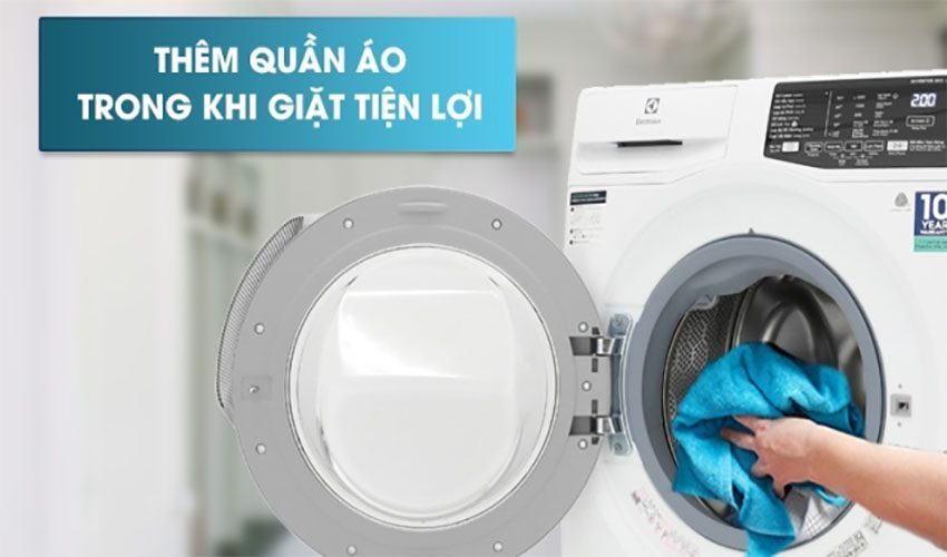 Máy giặt cửa trước Inverter Electrolux EWF8025BQWA - Hàng chính hãng