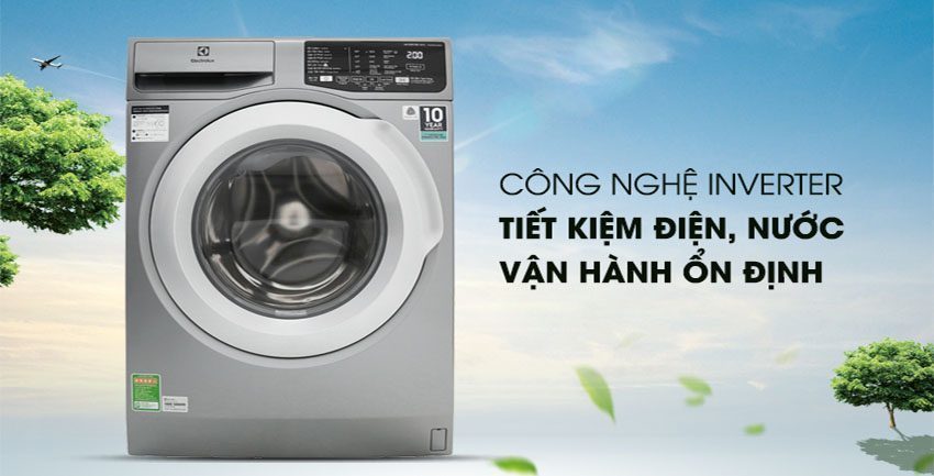 Máy giặt cửa trước Inverter Electrolux EWF8025CQSA - Hàng chính hãng