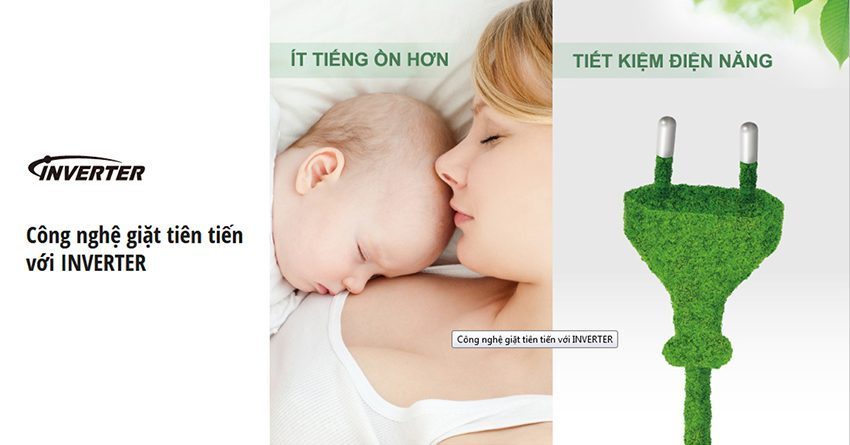 Máy giặt cửa trước Panasonic NA-120VG6WV2 (10kg) - Hàng chính hãng