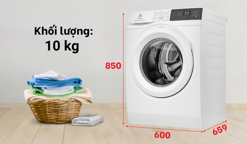 Máy giặt Electrolux inverter EWF1024D3WC - Hàng chính hãng