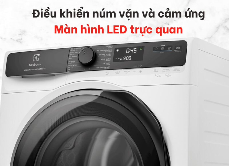 Máy giặt Electrolux inverter 9 kg EWF9023P5WC - Hàng chính hãng