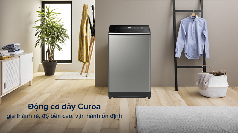 Hoạt động êm và bền bỉ, tiết kiệm điện nhờ động cơ truyền động gián tiếp (dây Curoa) g