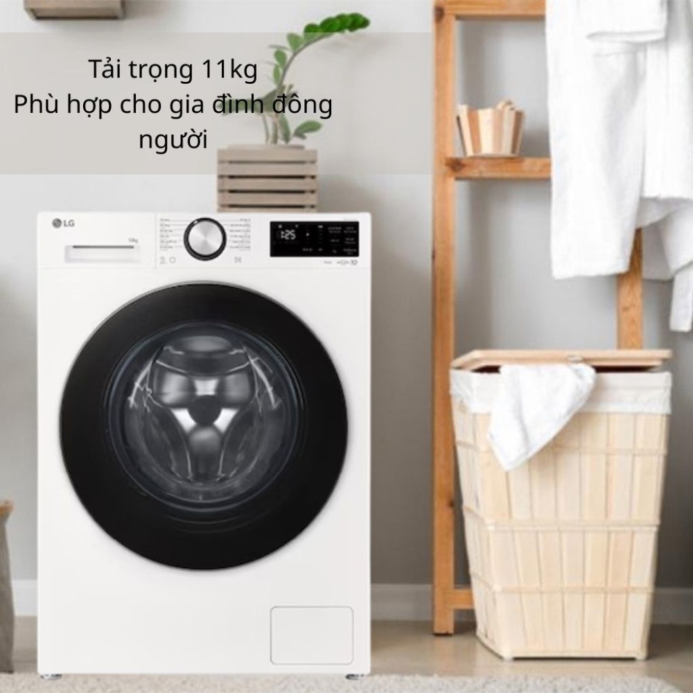 Máy giặt LG AI DD Inverter 11 kg FX1411N5W - Hàng chính hãng