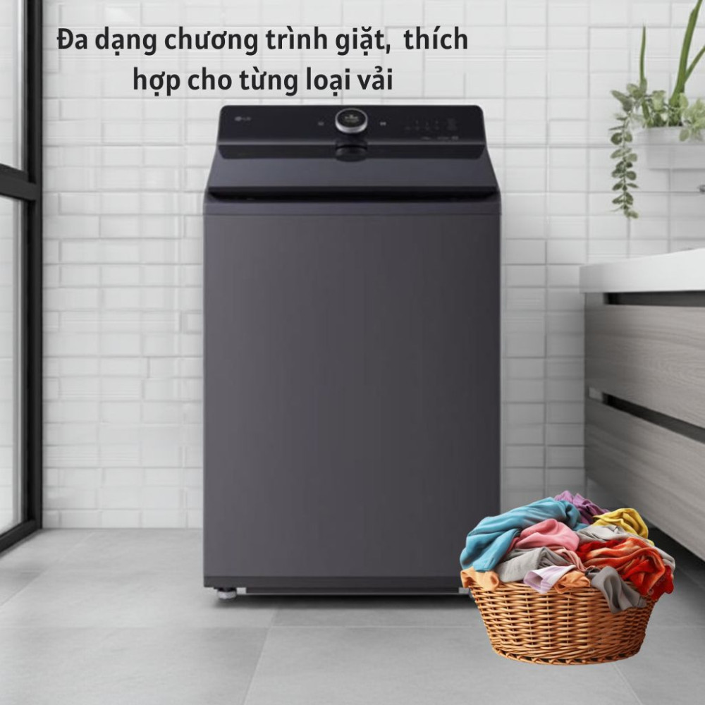 Máy giặt LG inverter 22 kg T2522AX7G - Hàng chính hãng