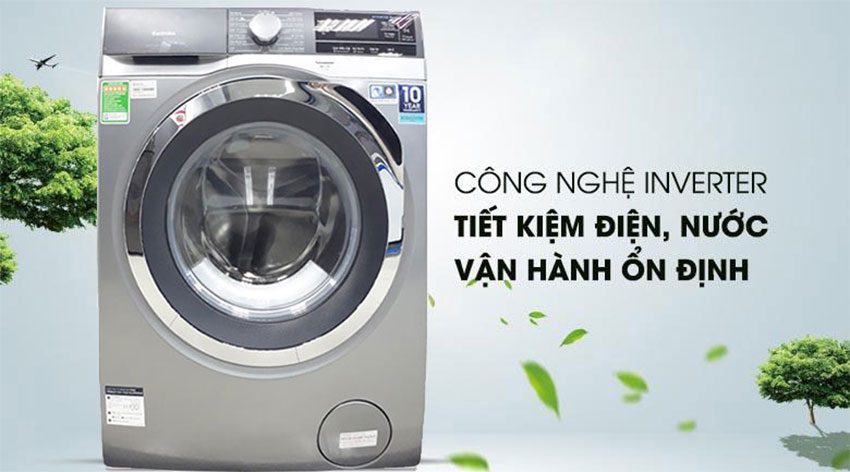 Máy giặt lồng ngang Inverter Electrolux EWF1142BESA - Hàng chính hãng