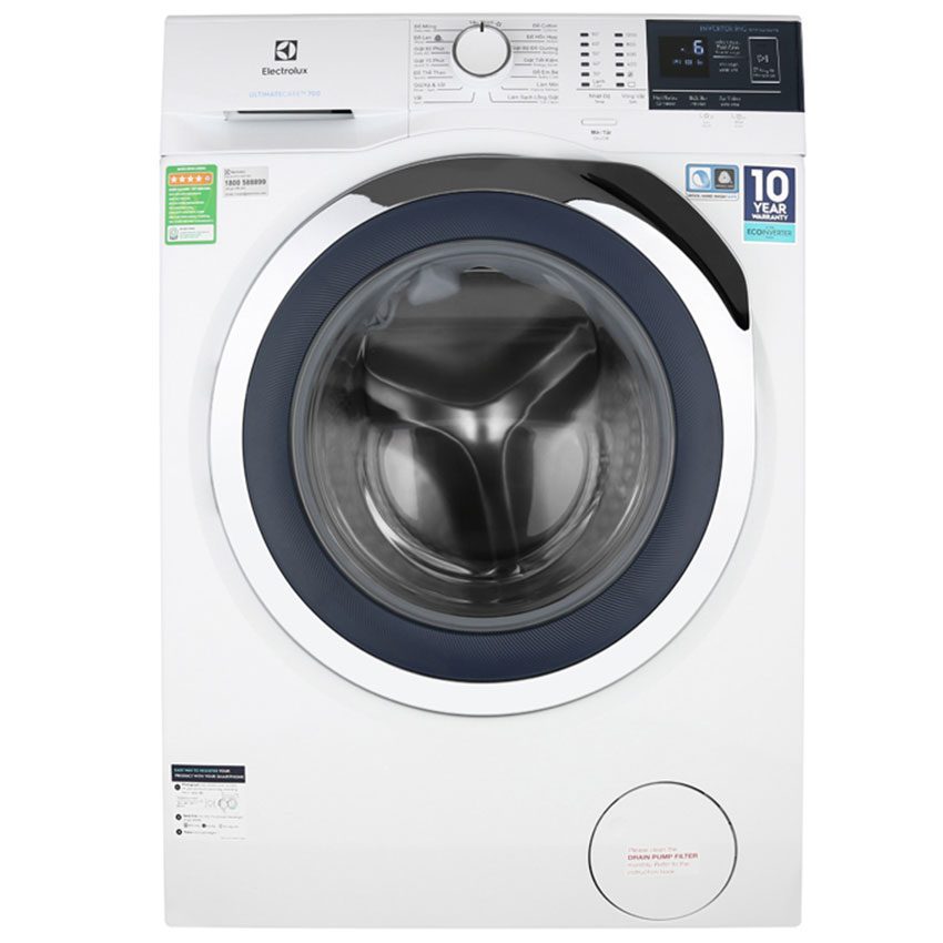 Máy giặt lồng ngang Inverter Electrolux EWF9024BDWB - Hàng chính hãng