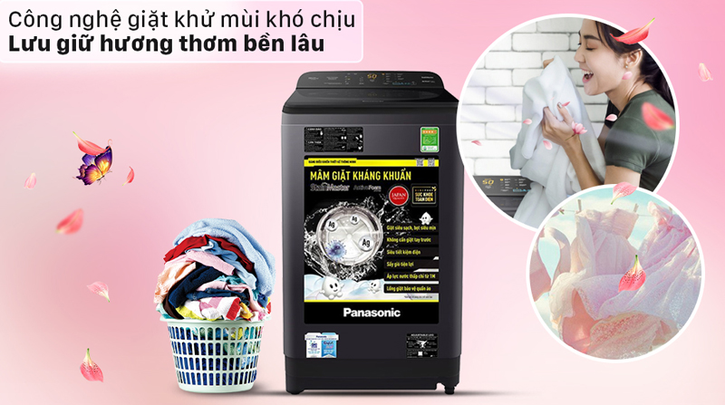 Máy giặt Panasonic NA-F85A9DRV - 8.5kg - Hàng chính hãng