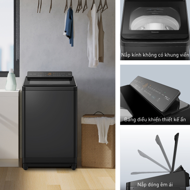 Máy giặt Panasonic Inverter 10.5 Kg NA-FD105X3BV - Hàng chính hãng