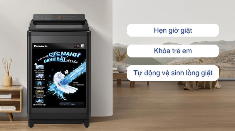 Máy giặt Panasonic Inverter 10.5 Kg NA-FD105X3BV - Hàng chính hãng