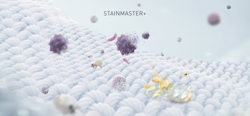 Công nghệ giặt nước nóng StainMaster+ loai bỏ vết bẩn nhanh chóng
