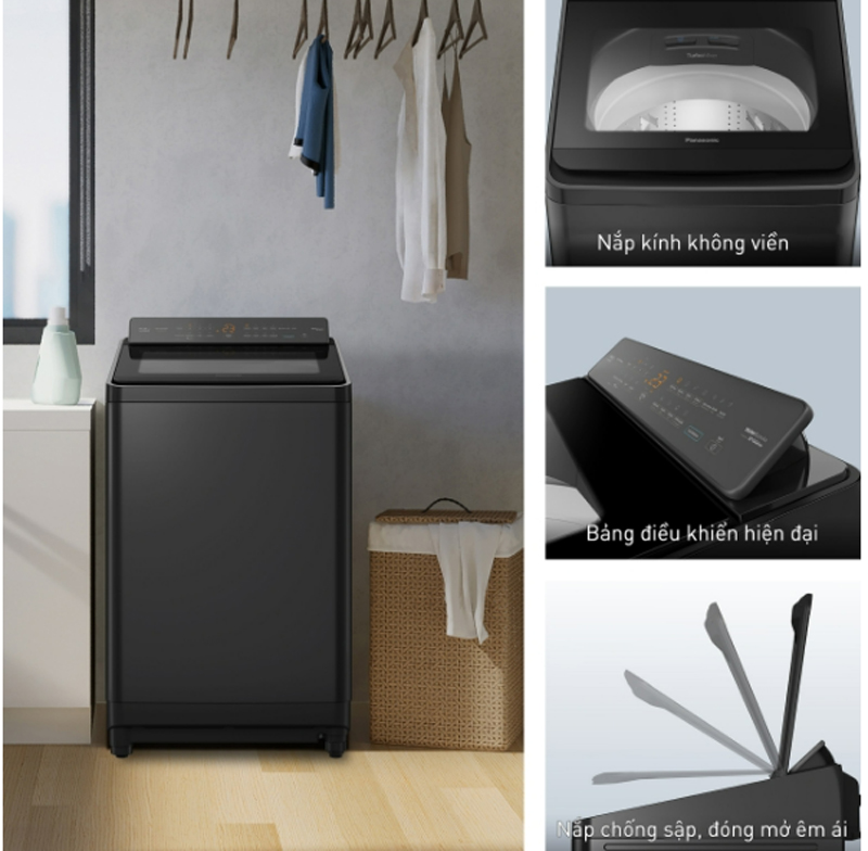 Máy giặt Panasonic inverter 14.5 kg NA-FD290CEBV - Hàng chính hãng