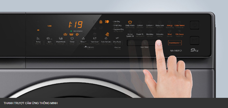 Máy giặt sấy Panasonic NA-V90FC1LVT - Hàng chính hãng