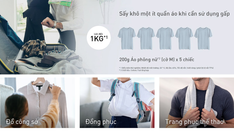 Máy gặt sấy Panasonic Inverter NA-V10FR1BVT - Hàng chính hãng