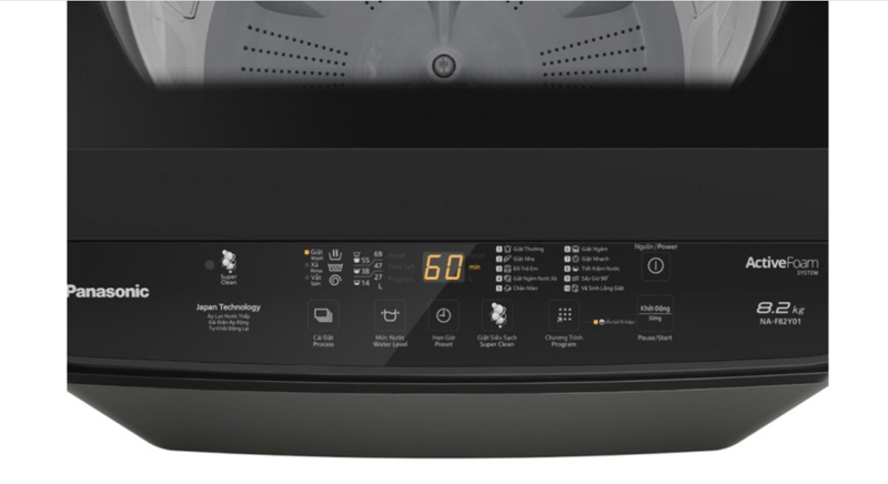 Máy giặt Panasonic inverter NA-F90A9BRV - Hàng chính hãng