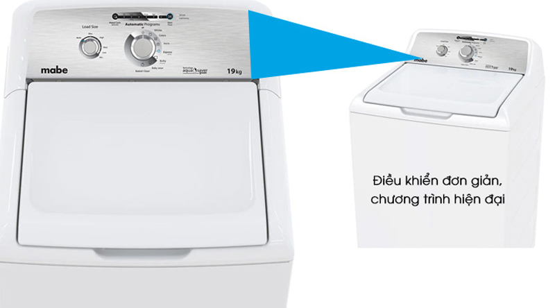 Máy giặt quần áo Mabe WMA79112CBCS0 - Hàng chính hãng