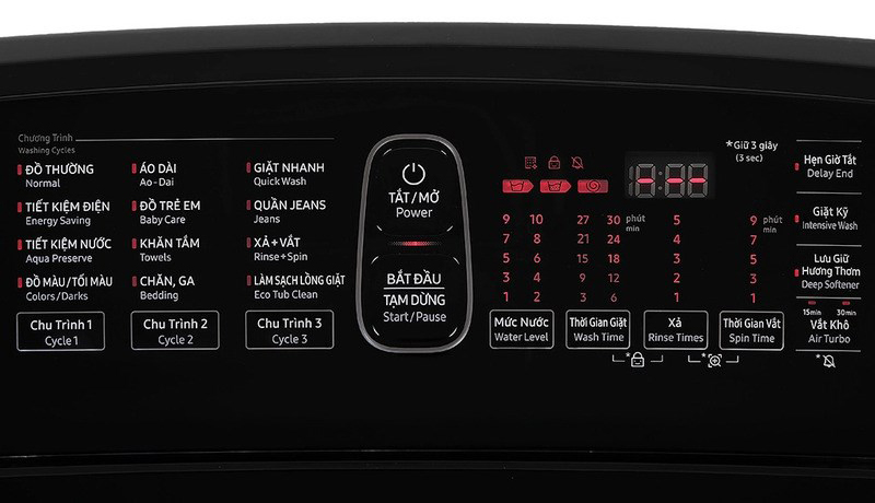 Máy giặt Samsung Inverter 19 kg WA80F19B9BSV  - Hàng chính hãng