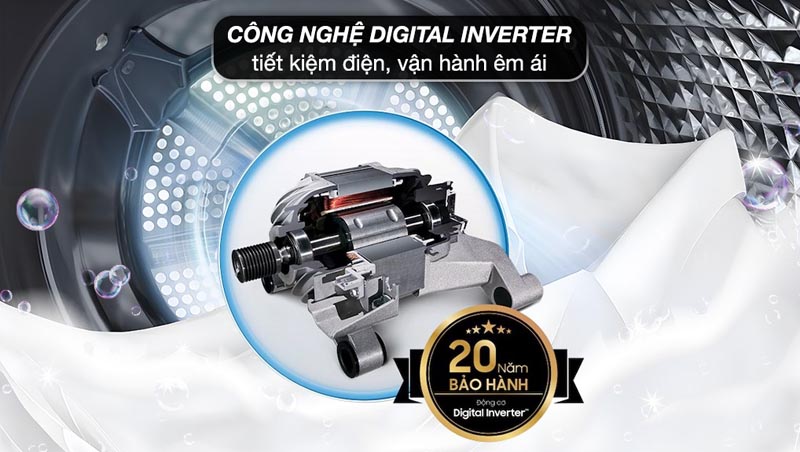 Máy giặt Samsung inverter WW14BB944DGBSV (14kg) - Hàng chính hãng