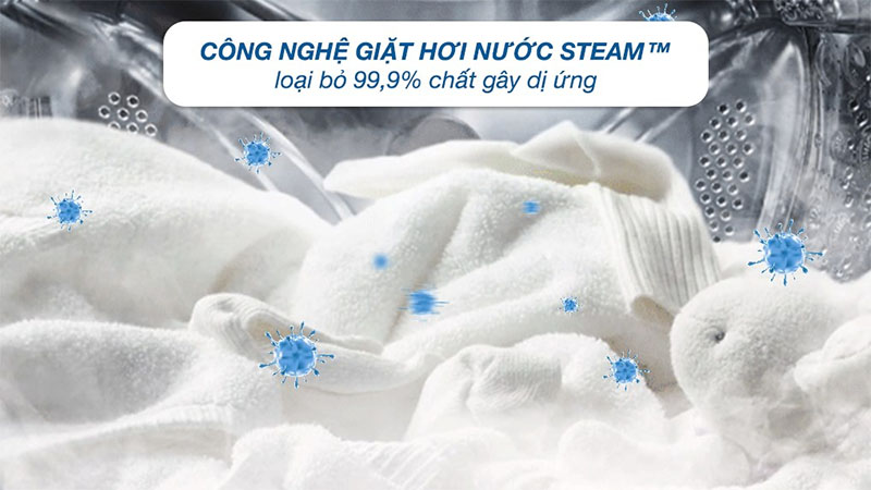 Máy giặt sấy AI DD Inverter giặt 11 kg - sấy 7 kg LG FV1411D4W - Hàng chính hãng