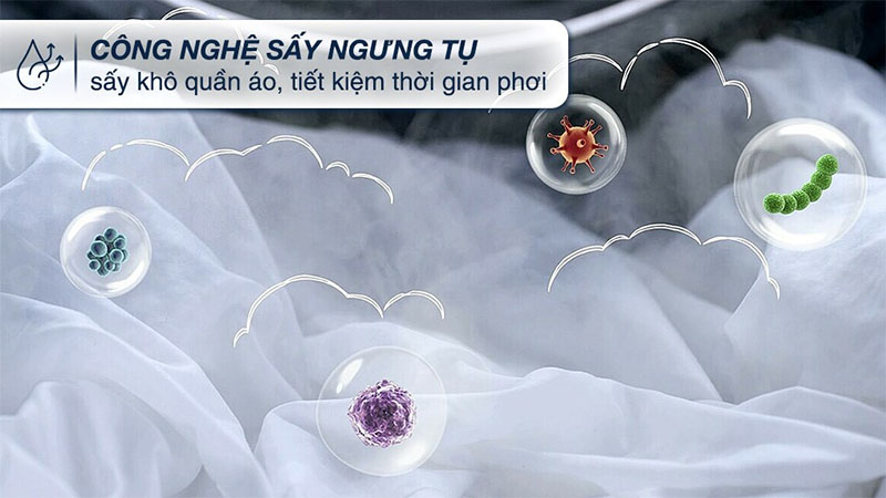 Máy giặt sấy Bespoke AI Inverter giặt 14kg - sấy 8kg Samsung WD14BB944DGMSV - Hàng chính hãng