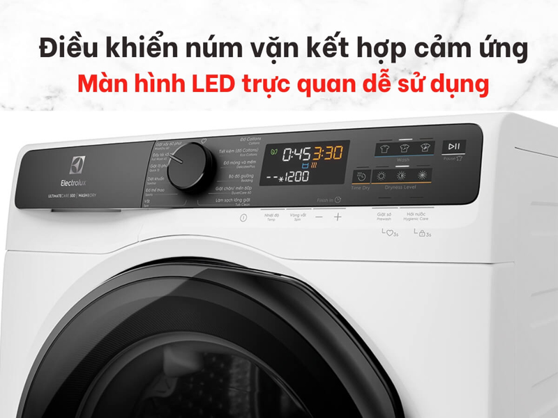 Máy giặt sấy Electrolux inverter EWW1123P5WC - Hàng chính hãng